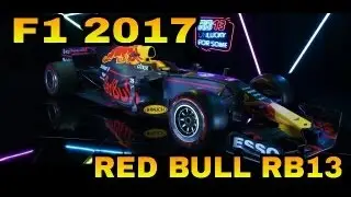 F1 2017: RED BULL RB13 OFFICIAL CAR LAUNCH