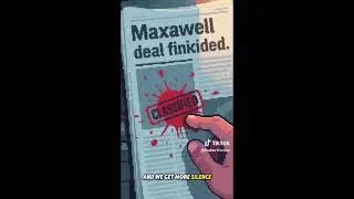 Maxwell drops 100 names and gets partial immunity. Disgusting! #epsteinisland #truecrimecommunity