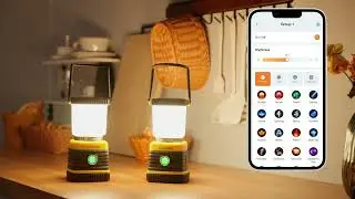 How to use Consciot SCL2 Battery-Powered Camping Lanrern?