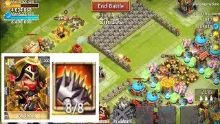 Testing 8/8 BLADESHELL Talent On Michael HOW GOOD IS IT Castle Clash