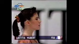 Laëtitia Hubert FRA - 1995 European Figure Skating Championships Free Skate