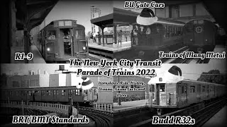 The MTA Parade of Trains Event of 2022: The Interior/Designs, Hornshows, Anime, History and More🎄🎄🎄