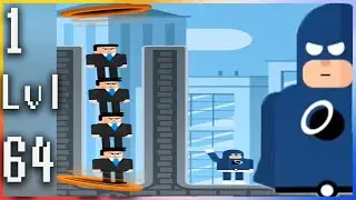 The Superhero League - Chapter #1 ( SUPER PORTAL ) Levels 1-64 - All Three Star
