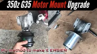 How to Install/Replace Nissan 350z & Infiniti G35 Motor Mounts