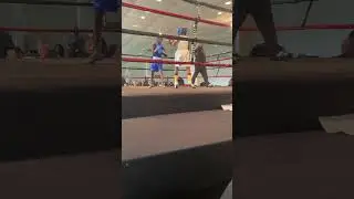 MY FIRST SLIVER GLOVE FIGHT FOUGHT A GOOD OPPONENT THAT FIGHT DID NOT GO MY FAVOR.