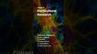 Trends in Horticultural Research