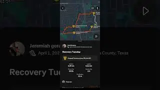 Strava recovery run