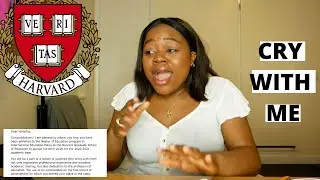 Opening my HARVARD acceptance letter, LIVE REACTION!! **eMOTIONAL**