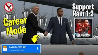 FIX CAREER MODE! BEST OFFLINE FOOTBALL GAME 2026 FOR ANDROID, BEST OFFLINE FC 26 MOD??