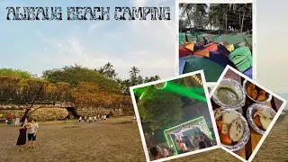 Alibaug Beach Camping ⛺️ | DJ Night | Live Music Show | 🏝️ 🎶 🎥💡❤️