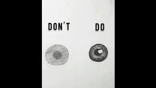 How to draw pupil l Do's and Dont's