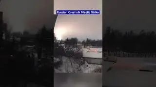Rosyjski atak rakietowy Oresznik na Lw&oacute;w | 6 pojazd&oacute;w powrotnych uchwyconych na kamerze