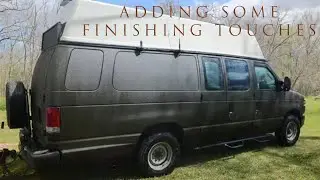 Solar Battery Box / Side Steps / Shower Water Barrier - Ep. 36 - (Van Build Series - Part 19 of TBD)