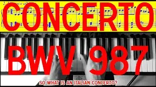 J.S. Bach: Concerto in d minor BWV 987 (Evan Shinners, keyboard)