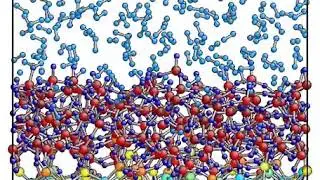 Thermal oxidation process of silicon (Molecular Dynamics simulation)