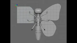 Maya 101 Tutorial - Part 3: 2D Plane Butterfly Wings, Sculpting Brushes & Renderman Intro