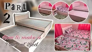 HOW TO MAKE A PULL-OUT BED | Part 2 HAMMER MASTER