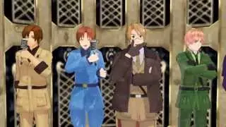 [MMD x Hetalia] - England's first kiss