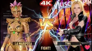 DEAD OR ALIVE 6 Tina vs La Mariposa | 4K Game play | Xbox Series X