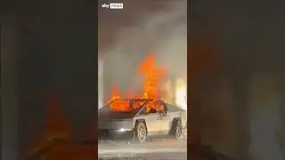 One dies in Tesla blast outside Trump hotel