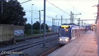 HTM Tram RandstadRail (wagen 4035) vertrek Forepark naar Zoetermeer centrum west