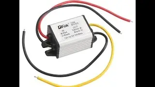 DROK Micro Electric DC Buck Volt Converter DC-DC 6.3-22V 12V to 5V 3A/15W