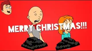 Classic Caillou And Rosie gets Coal for Christmas/Grounded (LATE VIDEO)