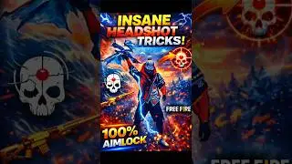 FREE FIRE HEADSHOT TRICK 😱 100% AIM LOCK |FREE FIRE 🔥#Shorts #FreeFire