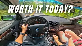 Обзор BMW 325i xDrive 2003 года выпуска с точки зрения водителя в горах | Надежный автомобиль на ...
