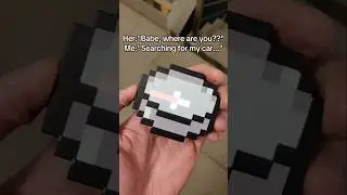 It helped me find my car...#minecraft #guide #compass #nostalgia