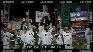 MLB The Show 19 - Houston Astros World Series Celebration