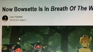Bowsette is in Breath of the Wild