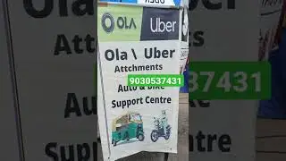 Ola Uber Rapido Attachment Center in Hyderabad #shorts #shortvideo