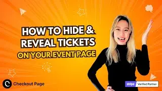 Hide and reveal tickets on your event page
