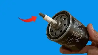 Just attach the old Spark Plug to the old Oil Filter and you will be amazed at the results!