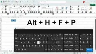 Shortcut to activate format painter in excel