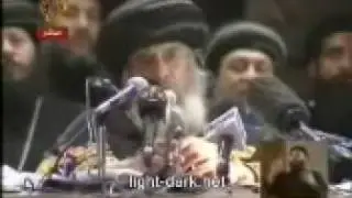 وعظة البابا شنوده بعد عودته