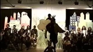 Florian auf der Wolke..Bockenheimer Schloßlerchen, Mai 1996