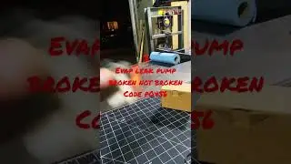 Dodge evap leak pump