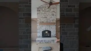 On the 🧱, limestone hearth installed!! #stone #masonry #stonemason #construction #contractor #jesus