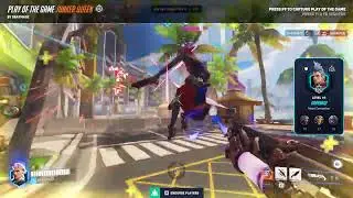 Insane Junker Queen Play of the Game &ndash; Overwatch 2 Domination on Rio!