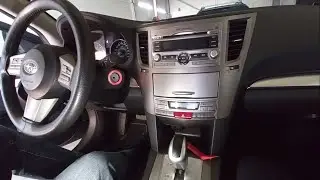 Subaru Outback IV 2009-2013 How To Remove Radio/Navigation Removal