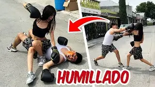 BOXEO CALLEJERO CON MI HERMANA TERMINA EN DESASTRE 😱 *llora*