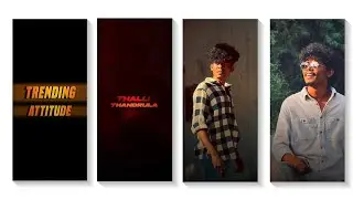 🥵Viral Dialogue Boys Attitude Video Editing In Alight Motion 🔥👌||Telugu Video Editing...