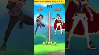 Goh vs leon who is win 😲|PART 2| #shorts  #shortsfeed #pokemon #leon