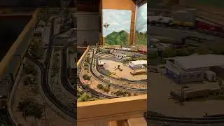 #model #trainshorts #n # layout # model railroad