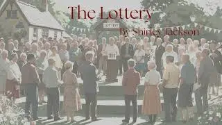 The Lottery &ndash; Shirley Jackson | Psychological Horror Classic | Dark Short Story | English Audiobook