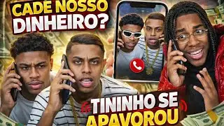 &ldquo;CAD&Ecirc; NOSSO DINHEIRO?&rdquo; TININHO FICOU COM MEDO 😨