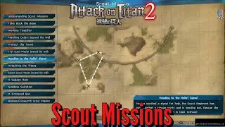 Attack On Titan 2 Scout Missions: Heading To The Relief Signal