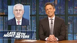 Trump Fires Rex Tillerson: Couple Things